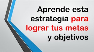 Lograr las metas